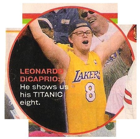 DiCaprio, Leonardo / He Shows Us TITANIC Eight | Magazine Photo with Caption | 2002