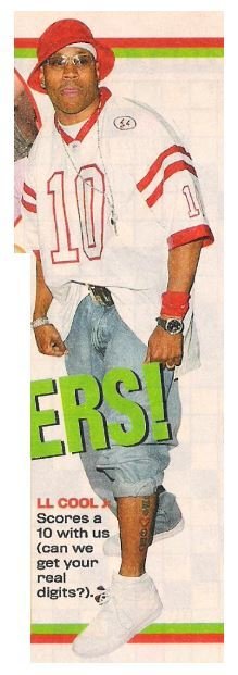 LL Cool J / Scores a 10 | Magazine Photo with Caption | 2002