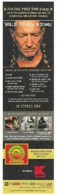 Nelson, Willie / Songs - For the First Time Ever! | Magazine Ad | 2005