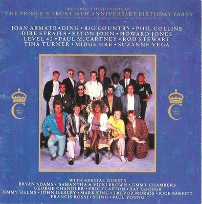 Various Artists / The Prince's Trust 10th Anniversary Birthday Party | A+M CD-3906 | CD Booklet | 1987