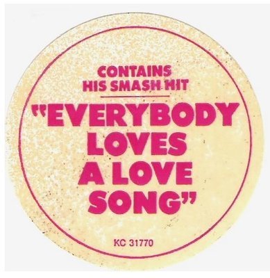 Davis, Mac / Baby Don&#39;t Get Hooked On Me | Columbia KC-31770 | Sticker | 1972