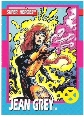 X-Men / Jean Grey - Super Heroes | Impel No. 24 | Comic Trading Card | 1992