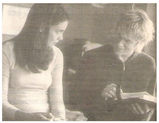 Holmes, Katie / With Charlie Hunnam in "Abandon" | Newspaper Photo | September 2002