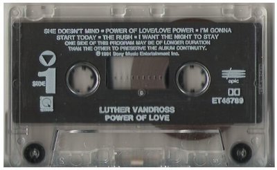 Vandross, Luther / Power of Love | Epic ET-46789 | April 1991
