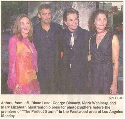 Lane, Diane / Premiere of &#39;The Perfect Storm&#39; (2000)