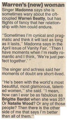 Madonna / Warren&#39;s (New) Woman (1990)
