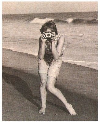 Madonna / On Beach With Camera | Magazine Photo | September 1989