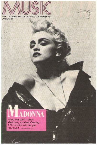 Madonna / Who's That Girl - Selection of the Month | Magazine Ad | January 1988