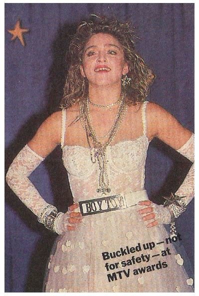Madonna / At MTV Awards - Hands On Hips | Magazine Photo with Caption | September 1984