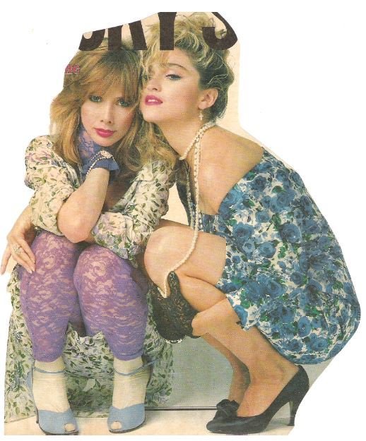 Madonna / In Desperately Seeking Susan - Photo No. 2| Magazine Photo | 1985 | with Rosanna Arquette