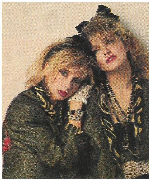 Madonna / In Desperately Seeking Susan - Photo No. 3| Magazine Photo | 1985 | with Rosanna Arquette