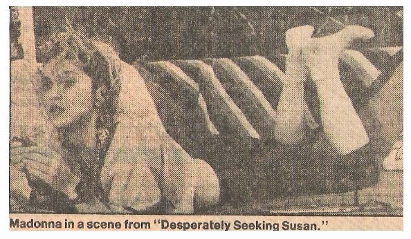 Madonna / In Desperately Seeking Susan - Photo No. 4| Newspaper Photo | 1985