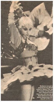 Madonna / Miami, FL - Orange Bowl - 1st Show of Tour | Magazine Photo with Caption | June 1987