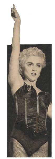 Madonna / On Stage - Right Arm Pointing Up | Magazine Photo | 1987