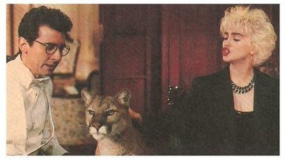 Madonna / Who&#39;s That Girl - With Puma and Griffin Dunne | Magazine Photo | 1987