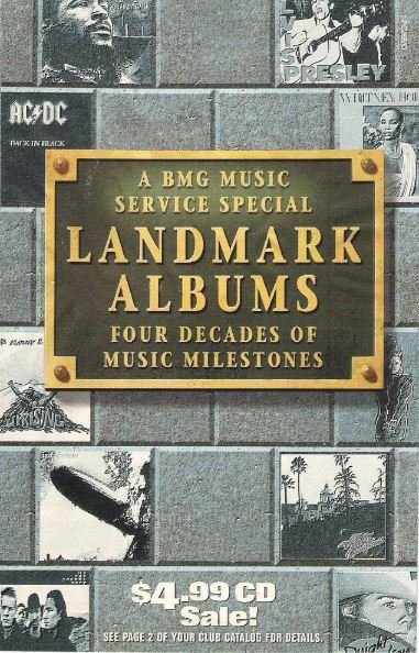 BMG Music Service / Landmark Albums | Catalog | 1996