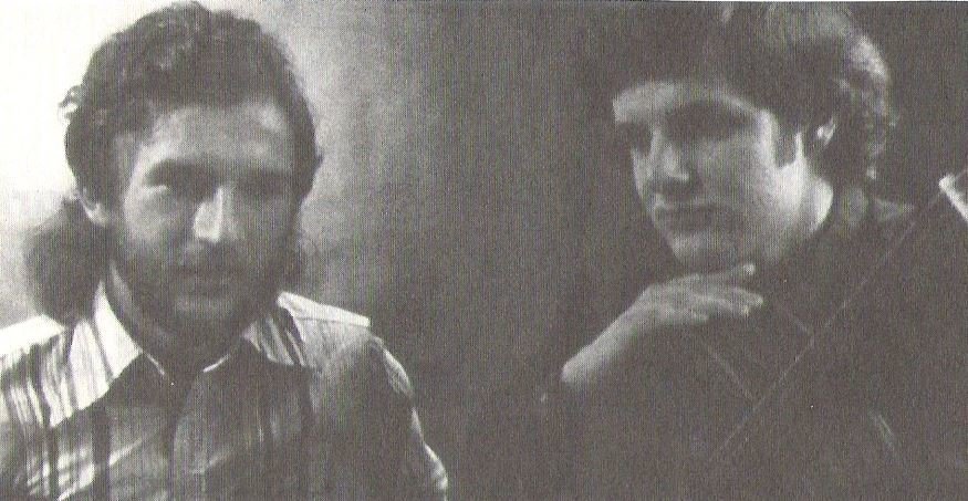 Frankfurther Gitarren Duo / Closeup-Michael at Left, Olaf at Right | Magazine Photo | Circa 1978
