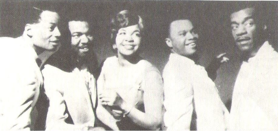 Platters, The / All 5 - Zola in Center | Magazine Photo | Undated