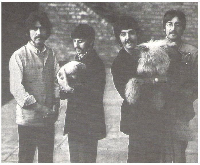 Beatles, The / With Paul's Sheepdog and Ringo's Puppy | Magazine Photo | 1967