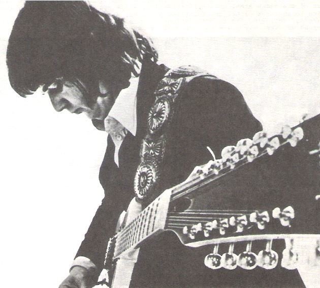 Miller, Steve / Head Down - Playing Double Neck Gibson Guitar | Magazine Photo | 1977