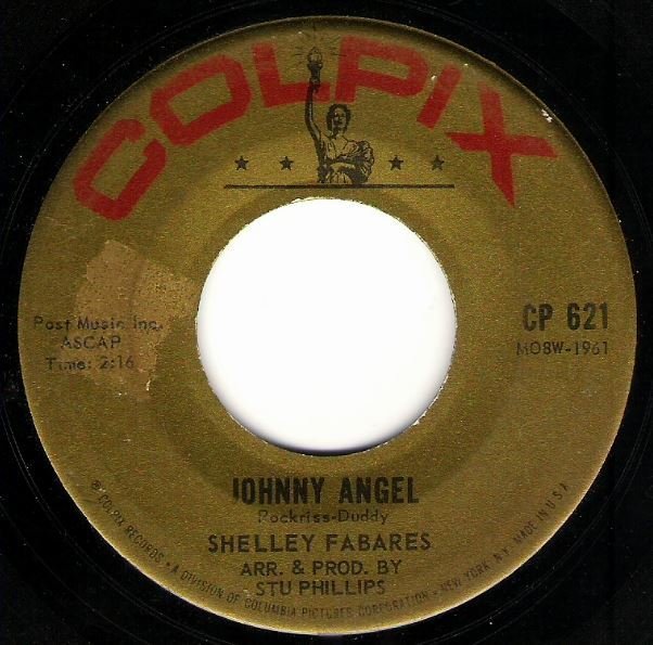 Fabares, Shelley / Johnny Angel | Colpix CP-621 | Single, 7" Vinyl | February 1962