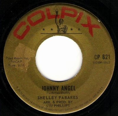 Fabares, Shelley / Johnny Angel | Colpix CP-621 | Single, 7&quot; Vinyl | February 1962