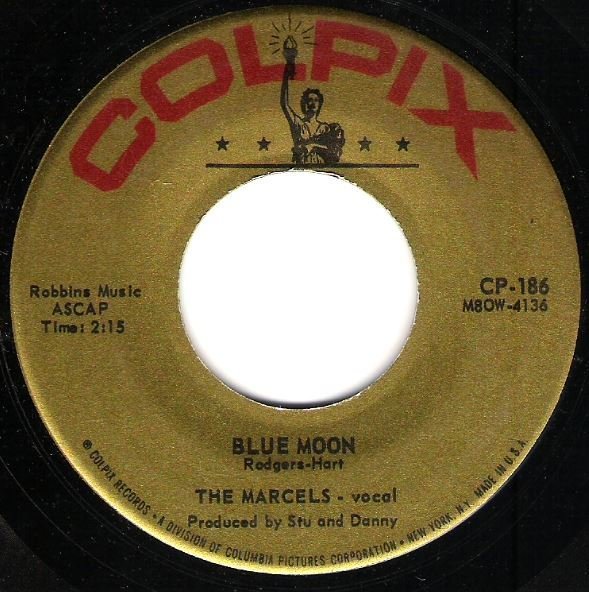 Marcels, The / Blue Moon | Colpix CP-186 | Single, 7&quot; Vinyl | February 1961