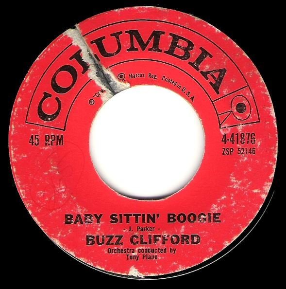Clifford, Buzz / Baby Sittin&#39; Boogie | Columbia 4-41876 | Single, 7&quot; Vinyl | November 1960