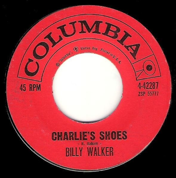 Walker, Billy / Charlie&#39;s Shoes | Columbia 4-42287 | Single, 7&quot; Vinyl | January 1962