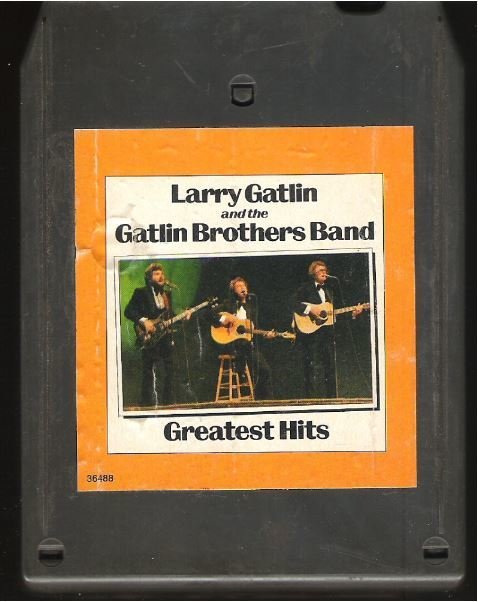 Gatlin, Larry / Greatest Hits | Columbia JCA-36488 | Light Black Shell | 8-Track Tape | 1980 | with The Gatlin Brothers Band