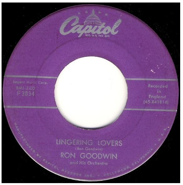 Goodwin, Ron / Lingering Lovers | Capitol F-3834 | Single, 7&quot; Vinyl | November 1957