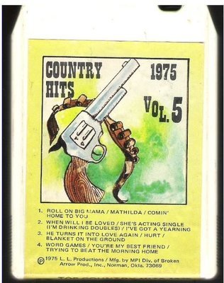 Uncredited Artists / Country Hits 1975 - Vol. 5 | MPI MP-619 | White Shell | 1975
