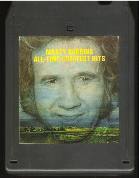 Robbins, Marty / All-Time Greatest Hits | Columbia CGA-31361 | Light Black Shell | 8-Track Tape | 1972