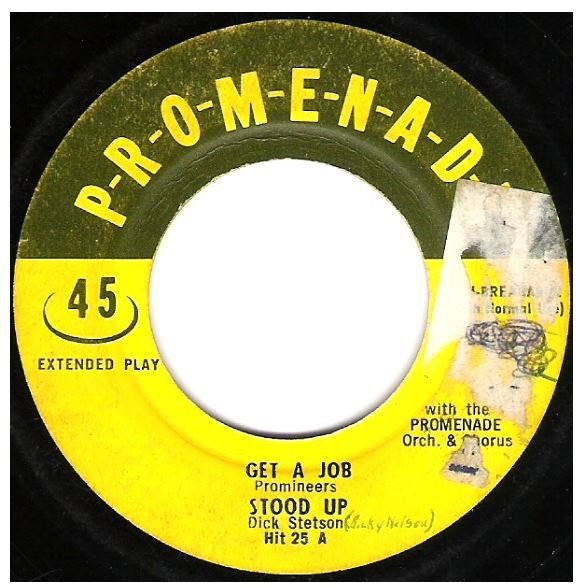 Various Artists / Get a Job + 3 | Promenade HIT-25 | EP, 7" Vinyl | 1958