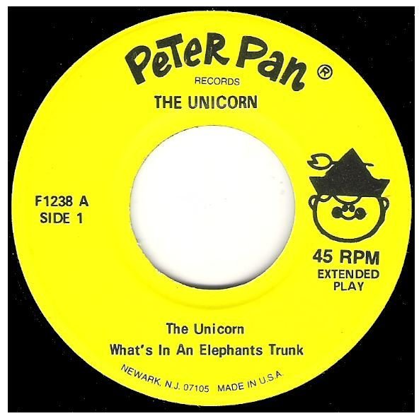 Uncredited Artists / The Unicorn | Peter Pan Records F-1238 | EP, 7" Vinyl