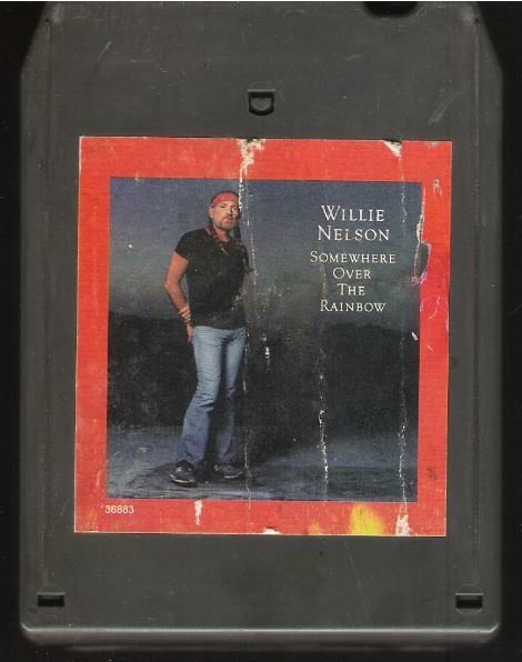 Nelson, Willie / Somewhere Over the Rainbow | Columbia FCA-36883 | Light Black Shell | 8-Track Tape | February 1981