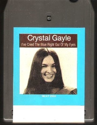 Gayle, Crystal / I&#39;ve Cried the Blue Right Out of My Eyes | MCA MCAT-2334 | Light Black Shell | February 1978