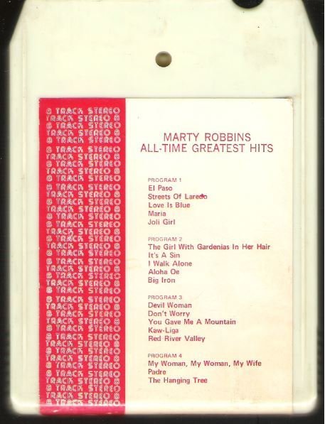 Robbins, Marty / All-Time Greatest Hits | Audio Dynamic | White Shell | 1972