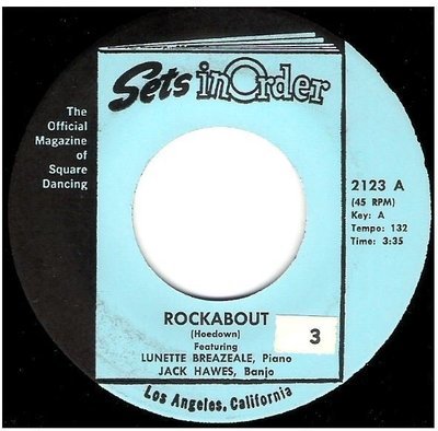 Breazeale, Lunette (+ Jack Hawes) / Rockabout | Sets In Order 2123 | Single, 7&quot; Vinyl