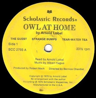 Lobel, Arnold / Owl At Home | Scholastic SCC-2793 | EP, 7&quot; Vinyl | 1976