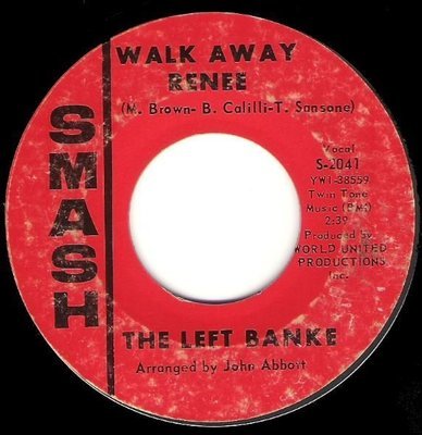 Left Banke, The / Walk Away Renee | Smash S-2041 | Single, 7&quot; Vinyl | June 1966