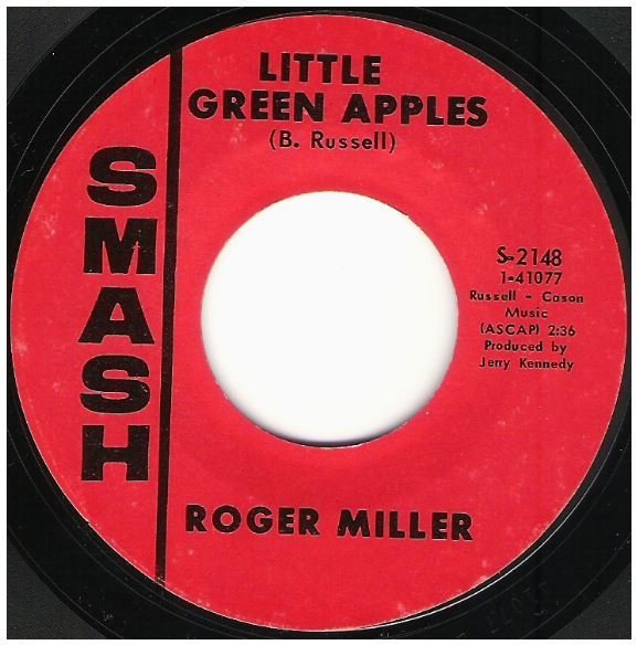 Miller, Roger / Little Green Apples | Smash S-2148 | Single, 7&quot; Vinyl | February 1968