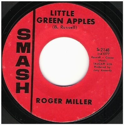 Miller, Roger / Little Green Apples | Smash S-2148 | Single, 7&quot; Vinyl | February 1968