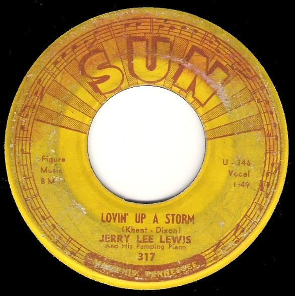 Lewis, Jerry Lee / Lovin&#39; Up a Storm | Sun 317 | Single, 7&quot; Vinyl | February 1959