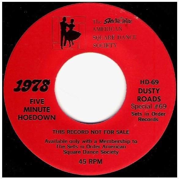 Uncredited Artists / Dusty Roads | Sets In Order HD-69 | Single, 7" Vinyl | 1978