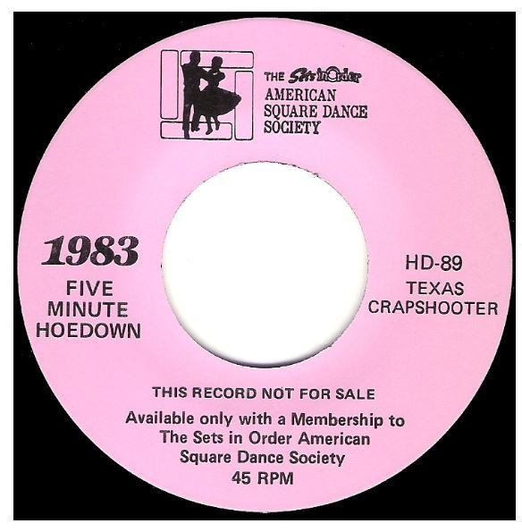 Uncredited Artists / Texas Crapshooter | Sets In Order HD-89 | Single, 7" Vinyl | 1983