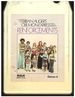 Auger, Brian (Oblivion Express) / Reinforcements / RCA APS1-1210 | White Shell | 1975