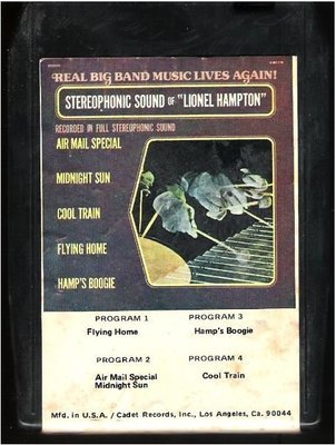 Various Artists / The Stereophonic Sound of Lionel Hampton | Bright Orange BO-8716 | Black Shell
