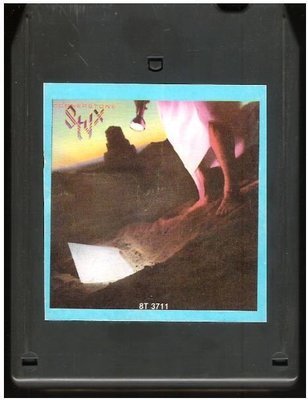 Styx / Cornerstone | A+M 8T-3711 | Light Black Shell | October 1979