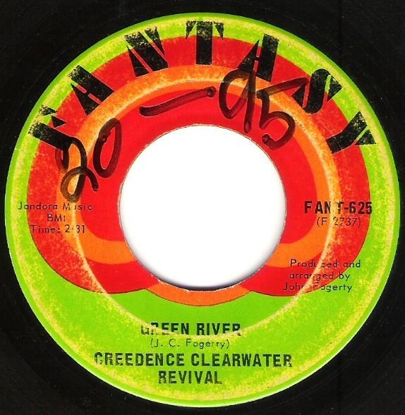 Creedence Clearwater Revival / Green River | Fantasy FANT-625 | Single, 7&quot; Vinyl | July 1969